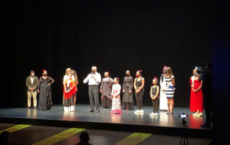 El Florida acoge las muestras de fin de curso del Aula de Flamenco de la Escuela Sanchez Verdú