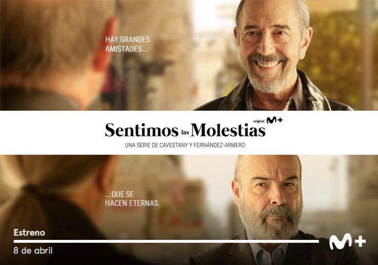 ‘Sentimos las molestias’, con Antonio Resines y Miguel Rellán se estrena el 8 de abril