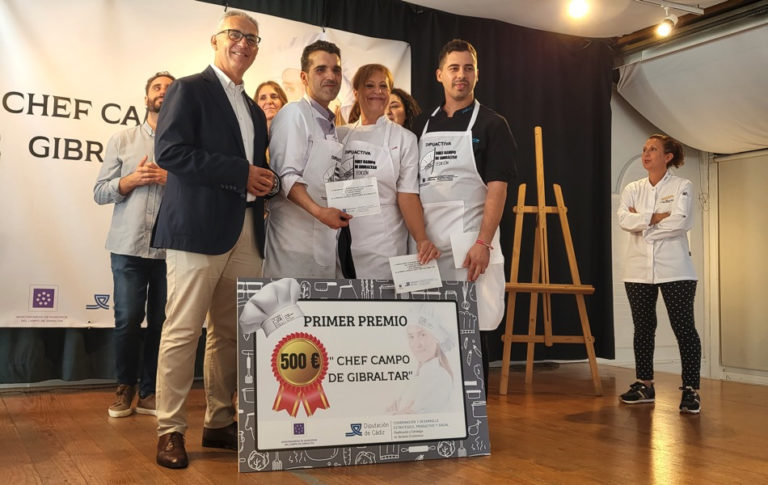 Guillermo Collado Leiva, del restaurante Fresco Marina de Sotogrande, ganador del I Concurso Chef Campo de Gibraltar